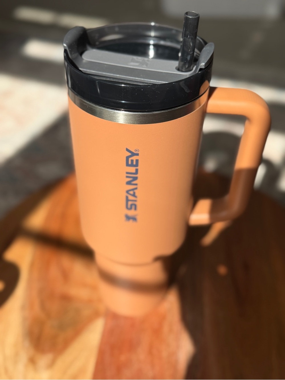 Stanley Clay Travel Mug with Handle and Straw Lid